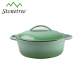 Cheap Oval Shaped Cast Iron Enamel Casserole With Lid